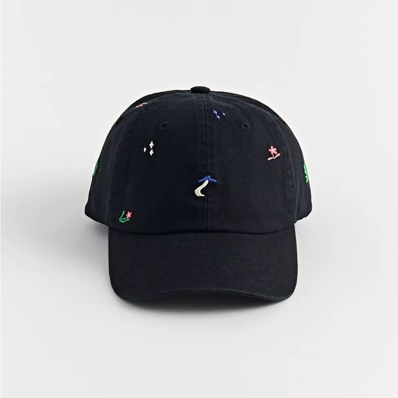 Parks Project Shrooms Baseball Hat, Black, O/S, NWT - Picture 2 of 10